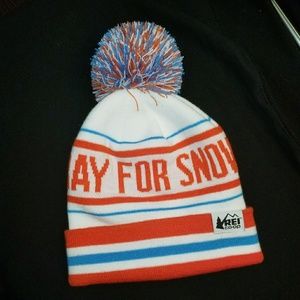 REI  Pray For Snow Beanie